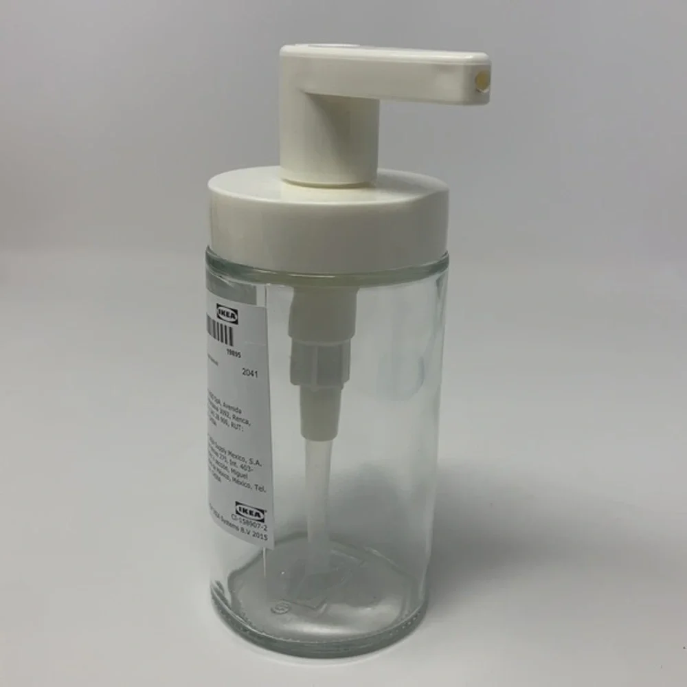 Ikea TACKAN soap dispenser glass dishwashing